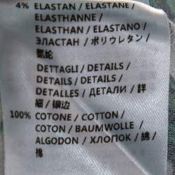 Pre Owned توب ستيلا ماكرتني قصة كريب طباعة زهور متعدد الألوان  M