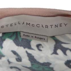 Pre Owned توب ستيلا ماكرتني قصة كريب طباعة زهور متعدد الألوان  M