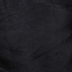 مملوكة مسبقًا Stella McCartney Black Silk Organza Overlay Strapless Dress M