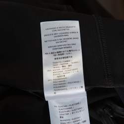 Pre Owned فستان ستيلا مكارتني تريكو أسود بطيات أمامية مقاس صغير (سمول)