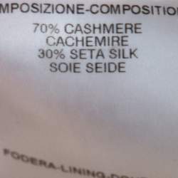 Pre Owned بلوفر ستيلا مكارتني حرير وكشمير بيج تريكو مقاس متوسط - ميديوم