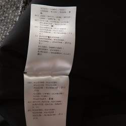 Pre Owned تنورة ستيلا مكارتني قصيرة مطرزة تويد رصاصي مقاس وسط (ميدوم)