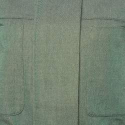 Pre Owned Stella McCartney Green Canvas Belted Vest S