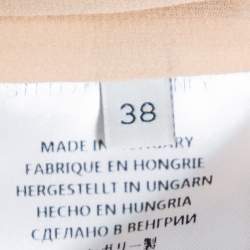 مملوكة مسبقًا Stella McCartney Pastel Pink Printed Silk Palazzo Trousers S