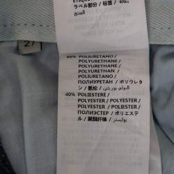 مملوكة مسبقًا بنطلون جينز ستيلا مكارتني دنيم مطبوع نجوم أزرق قصه بويفريند مقاس وسط (ميديوم)