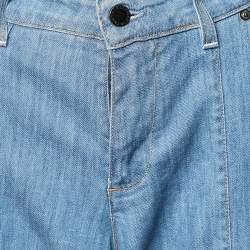 Pre Owned Stella McCartney Blue Denim Flared Leg Jeans L