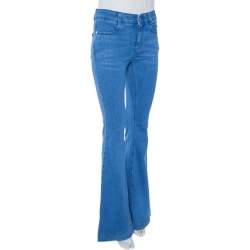 مملوكة مسبقًا Stella McCartney Blue Denim Flared Jeans M 