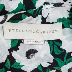 Stella McCartney Multicolored Floral Printed Wilson Silk Long Sleeve Blouse M