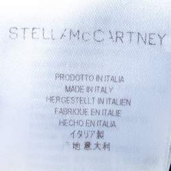 Stella McCartney White Lace Fringed Sheer Top S