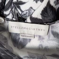 مملوكة مسبقًا فستان ستيلا مكارتني حرير مونوكرومي مورد قصير مقاس متوسط - ميديوم