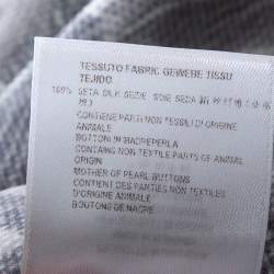 مملوكة مسبقًا فستان ستيلا مكارتني حرير مونوكرومي مورد قصير مقاس متوسط - ميديوم