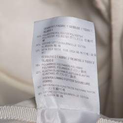 Pre Owned فستان ميني ستيلا مكارتني ريدلي جاكار نيون مورد ميتاليك مقاس صغير - سمول