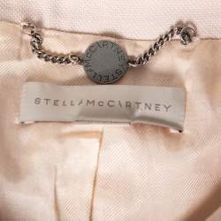 Pre Owned Stella McCartney Pink Wool Single Breasted Iris Blazer L