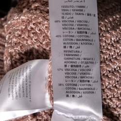 Stella McCartney Pink Knit One Shoulder Jumper S