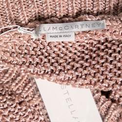 Stella McCartney Pink Knit One Shoulder Jumper S