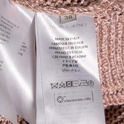 Stella McCartney Pink Knit One Shoulder Jumper S
