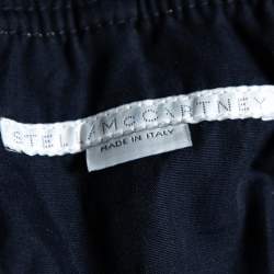 Pre Owned Stella McCartney Blue Denim Halterneck Jumpsuit M