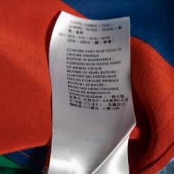 Stella McCartney Multicolored Striped Silk Button Front Shirt M