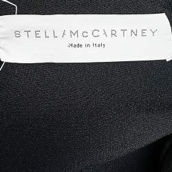 Stella McCartney Black Crepe Plunging Neck Jumpsuit L