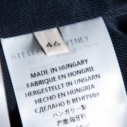 Pre Owned Stella McCartney Navy Blue Wool Single Breasted Blazer L