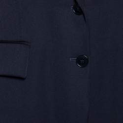 Pre Owned Stella McCartney Navy Blue Wool Single Breasted Blazer L