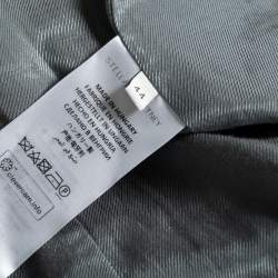 Pre Owned Stella McCartney Grey Wool Double Breasted Blazer M
