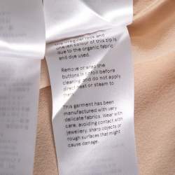 Pre Owned Stella McCartney Multicolor Parrot Printed Silk Wide Leg Pants L