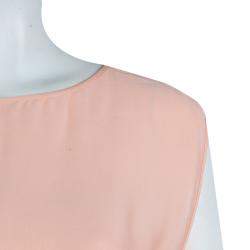 Pre Owned Stella McCartney Light Pink Sleeveless Top M