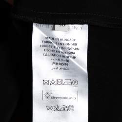 Pre Owned قميص ستيلا مكارتني أوديت حرير أسود مقاس صغير ( سمول )