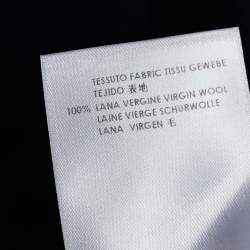 Pre Owned فستان بلوفر ستيلا مكارتني جاكار أزرق كحلي مقاس متوسط - ميديوم