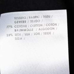 Pre Owned Stella McCartney Black Jersey Sleeveless Lion Print T-Shirt M