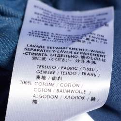 مملوكة مسبقًا بنطلون كولوتيس ستيلا مكارتني دنيم أزرق نيلي مقاس متوسط