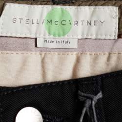 Pre Owned Stella McCartney Black Denim Lace Applique Jeans M