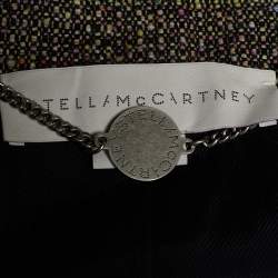 Pre Owned Stella McCartney Multicolor Tweed  Button Front Coat S