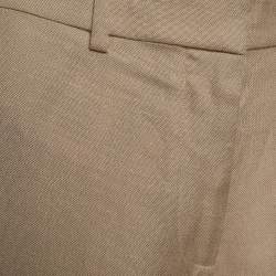 Stella McCartney Beige Cuffed Hem Trousers M