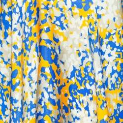 Pre Owned Stella McCartney Multicolor Printed Silk Sleeveless Blouse M