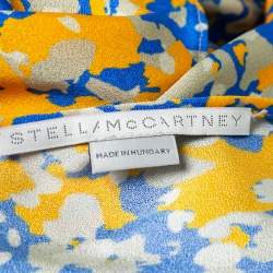 Pre Owned Stella McCartney Multicolor Printed Silk Sleeveless Blouse M