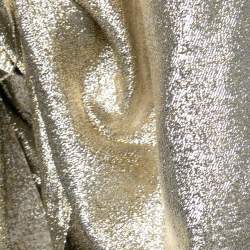 Stella McCartney Gold Lurex Gathered Brynn Asymmetrical Skirt S