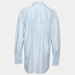 Pre Owned Stella McCartney  Light Blue Cotton Leona Shirt S