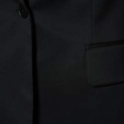 مملوكة مسبقًا Stella McCartney Black Wool Tailored Blazer S