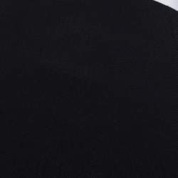 Pre Owned Stella McCartney Monochrome Cutout Detail One Shoulder Trail Gown S
