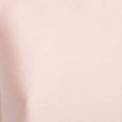 Pre Owned Stella McCartney Light Pink Floral-Embroidered Mini Dress S