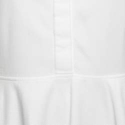 Pre Owned Stella McCartney White Cotton Collared Tennis Dress S