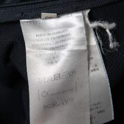 Pre Owned Stella McCartney Navy Blue Cotton Collared Tennis Dress S