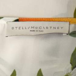 Pre Owned Stella McCartney Multicolor Fruit Print Silk Blouse S