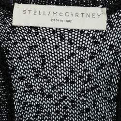 Pre Owned Stella McCartney Black Sequined Knit Tank Top M