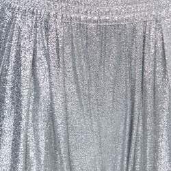 Stella McCartney Silver Lame Pants XS