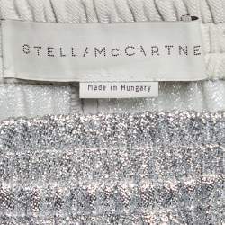 Stella McCartney Silver Lame Pants XS