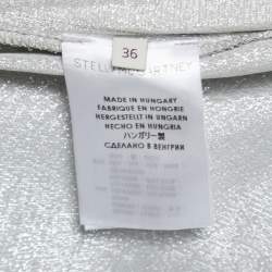 Stella McCartney Silver Lame Pants XS