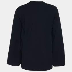 Stella McCartney Black Knit Belted Cardigan XS